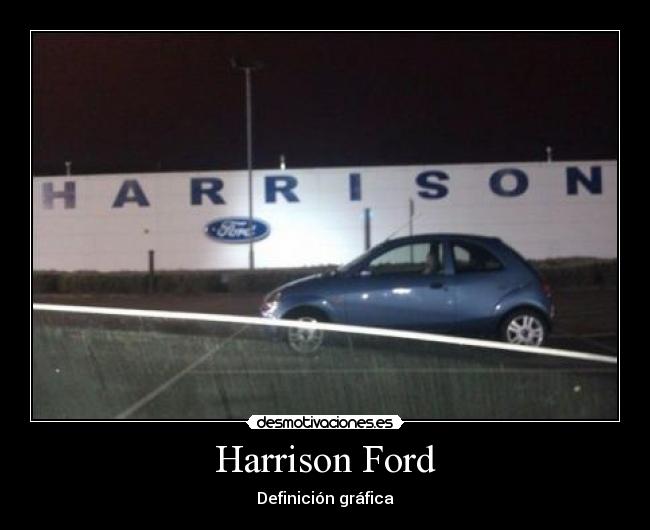 Harrison Ford - Definición gráfica