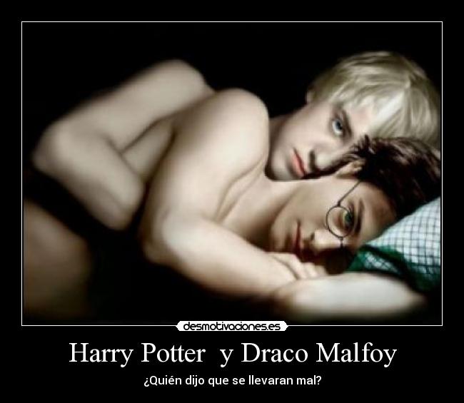 Harry Potter y Draco Malfoy -