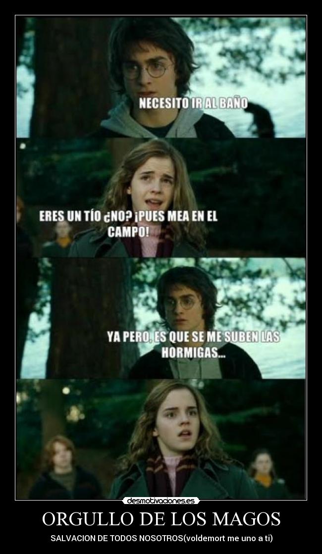 ORGULLO DE LOS MAGOS - SALVACION DE TODOS NOSOTROS(voldemort me uno a ti)