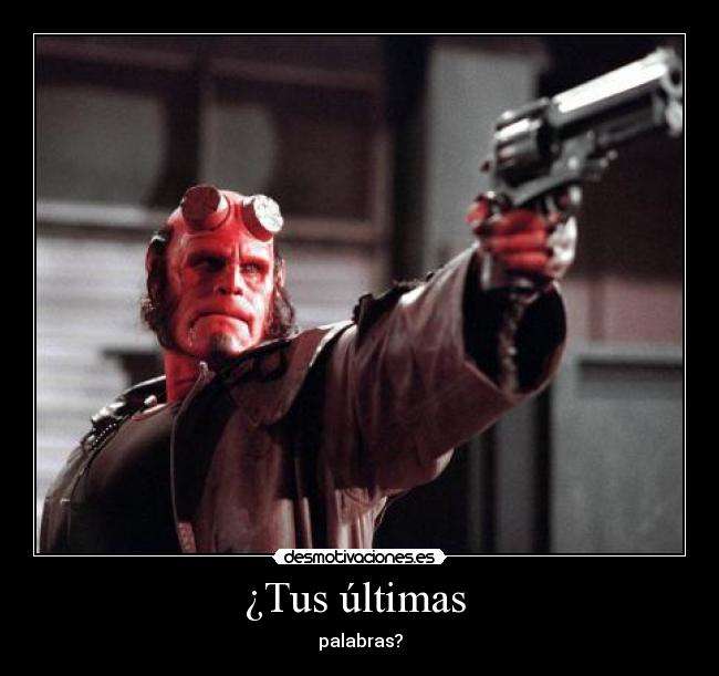 ¿Tus últimas -