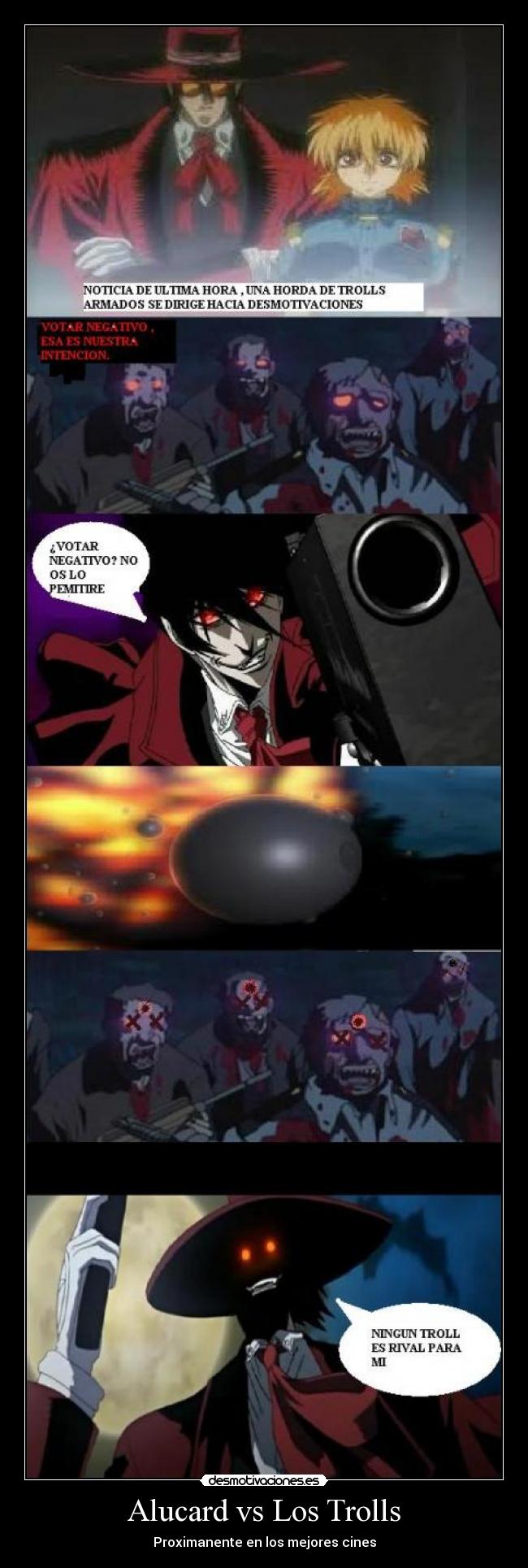 Alucard vs Los Trolls - 