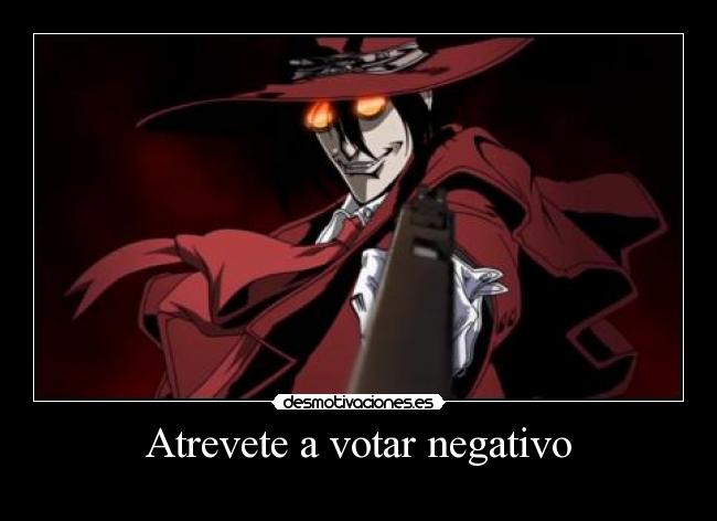 carteles alucard desmotivaciones
