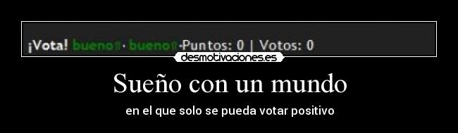 Sueño con un mundo - 