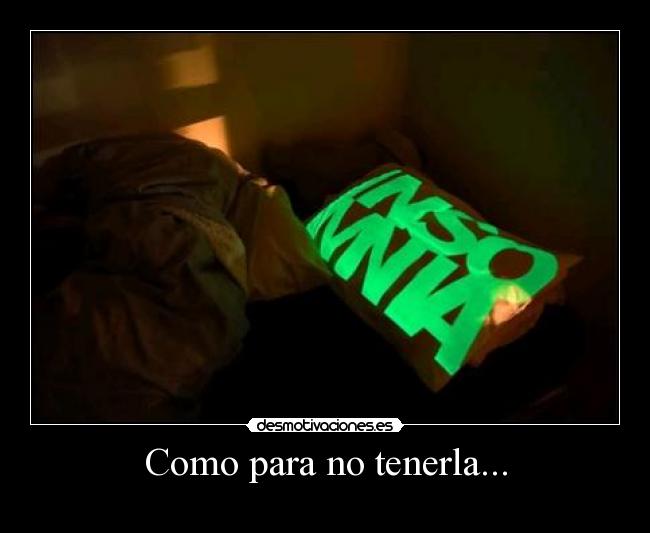 Como para no tenerla... -