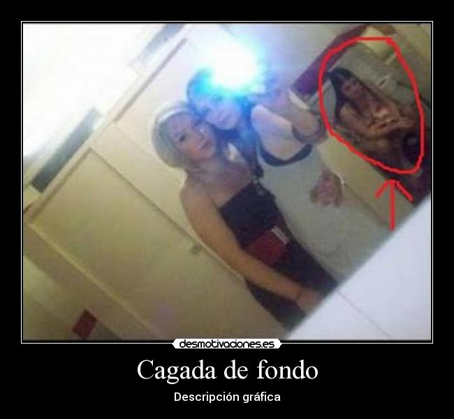Cagada de fondo - Descripción gráfica
