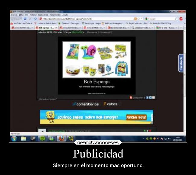 Publicidad - Siempre en el momento mas oportuno.