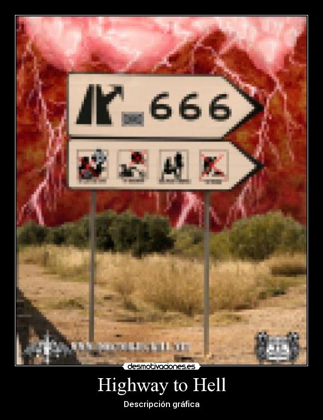 Highway to Hell - Descripción gráfica