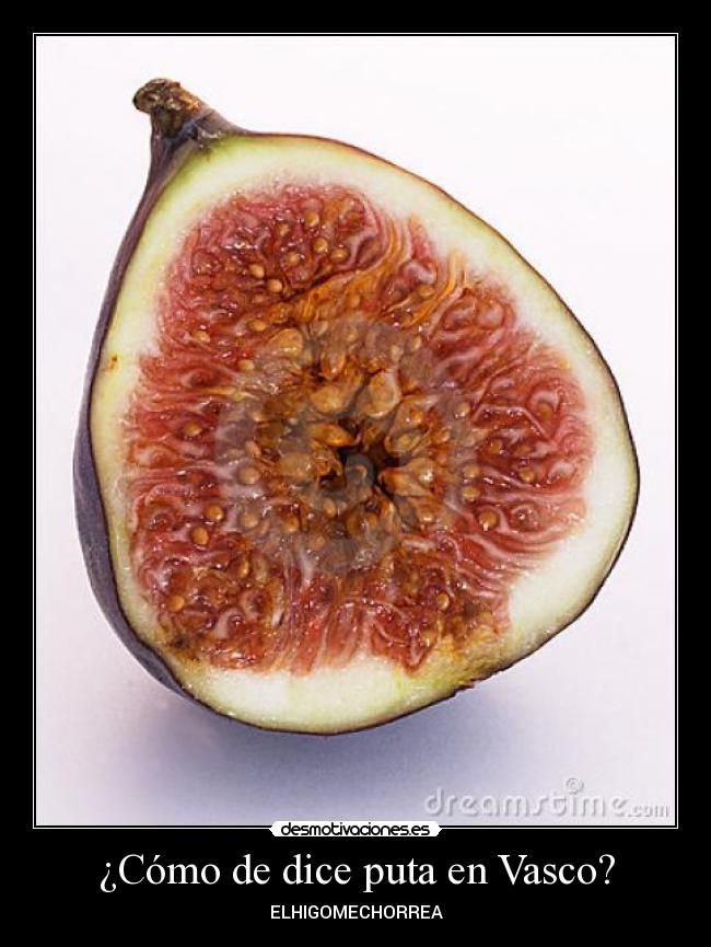 ¿Cómo de dice puta en Vasco? - ELHIGOMECHORREA
