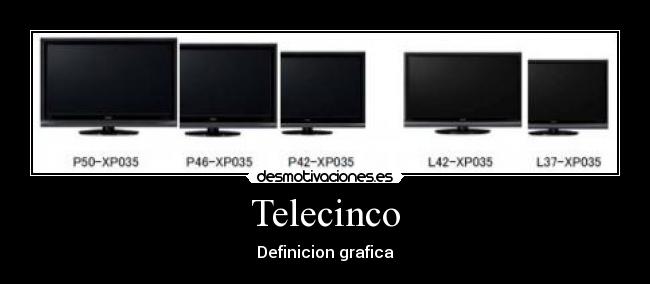 Telecinco - Definicion grafica