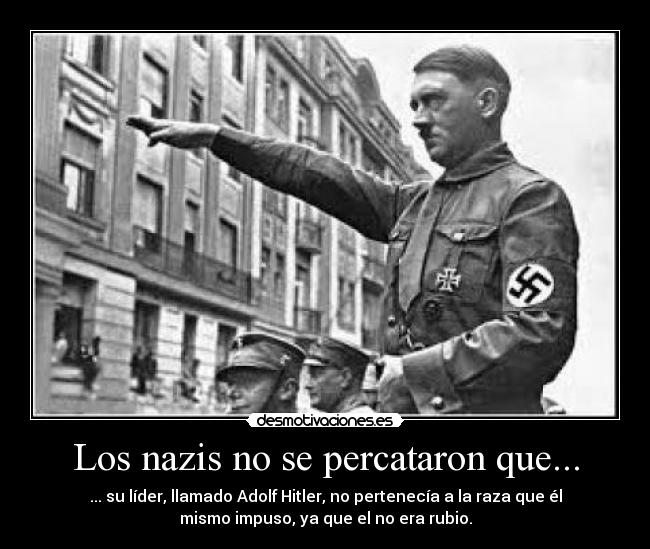 Los nazis no se percataron que... -