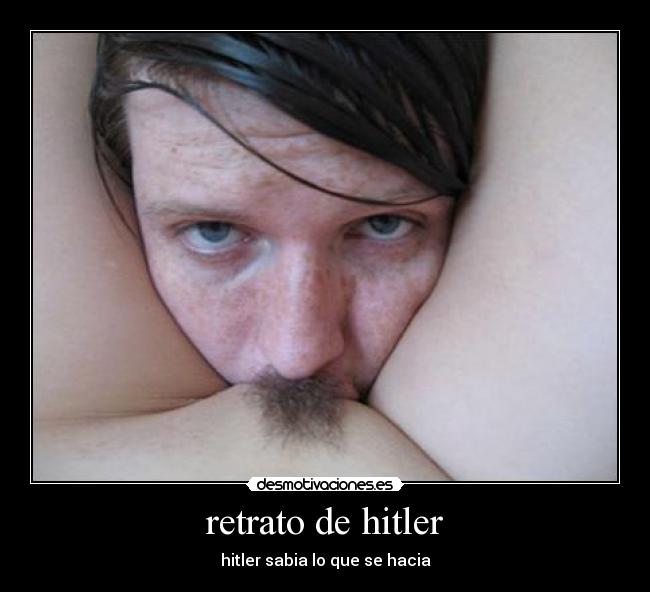 retrato de hitler - 