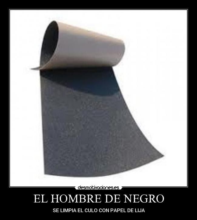 EL HOMBRE DE NEGRO -