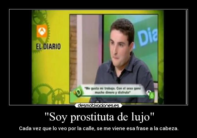 Soy prostituta de lujo - 