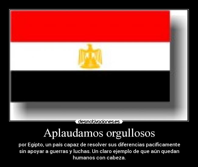 Aplaudamos orgullosos -