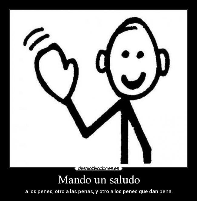 Mando un saludo - 