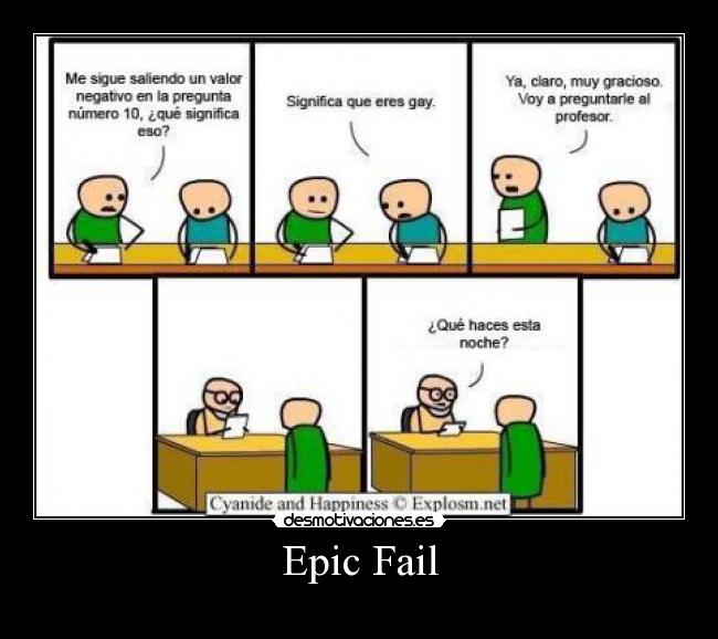 Epic Fail -