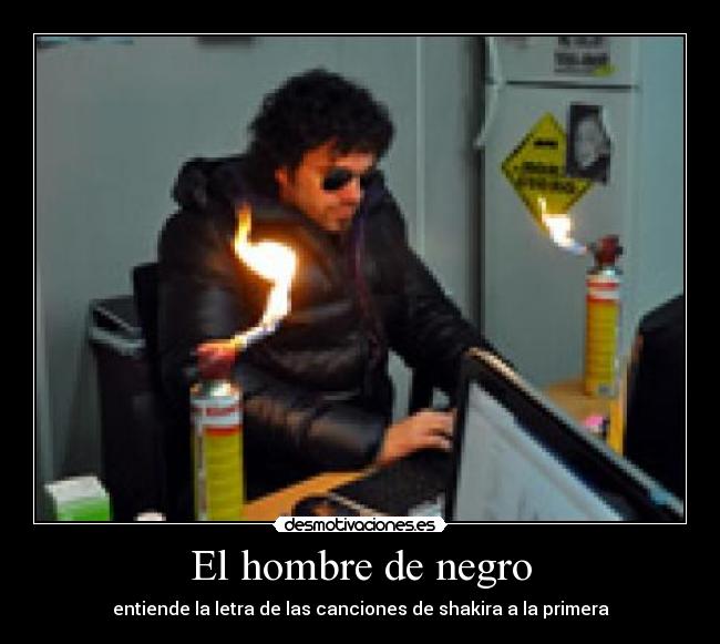 El hombre de negro - 