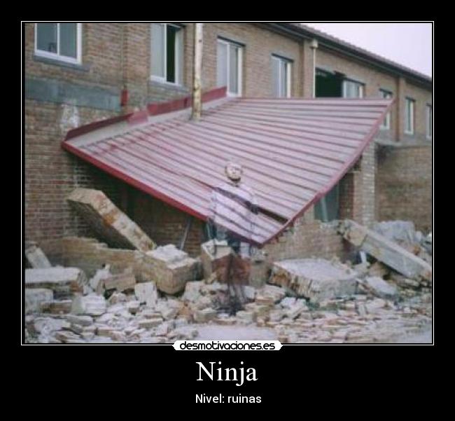 Ninja - Nivel: ruinas