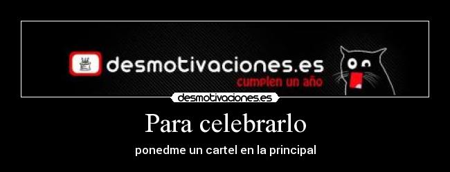 Para celebrarlo - 