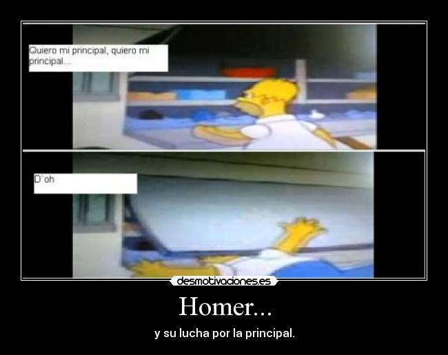 carteles homer principalbocadillolos simpson desmotivaciones