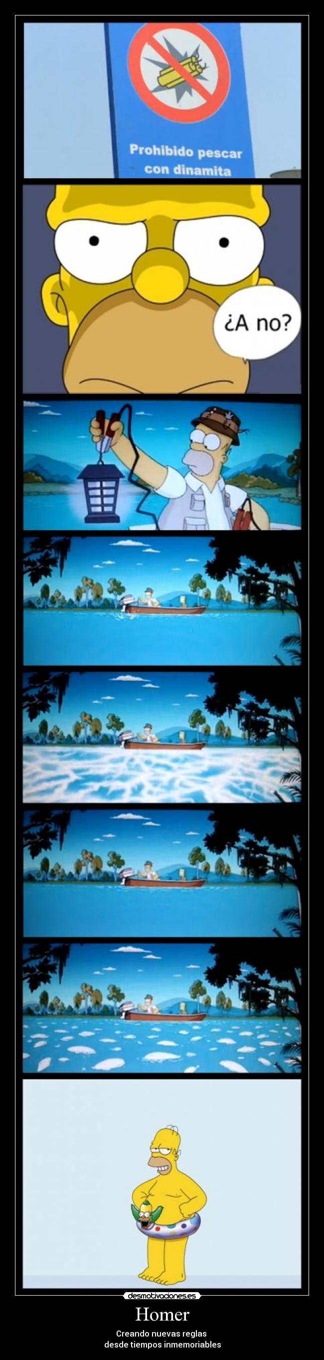 Homer - Creando nuevas reglas 
desde tiempos inmemoriables