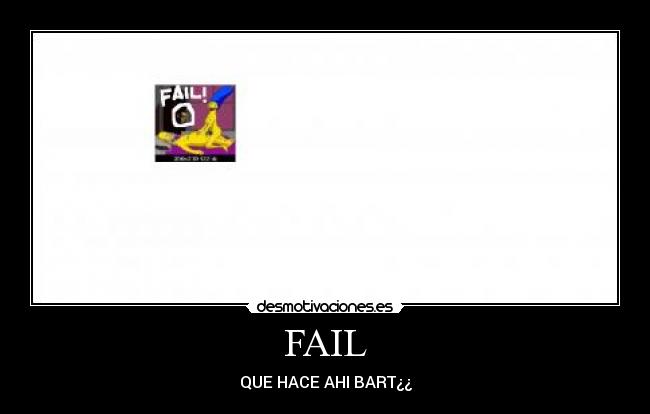 FAIL - 
