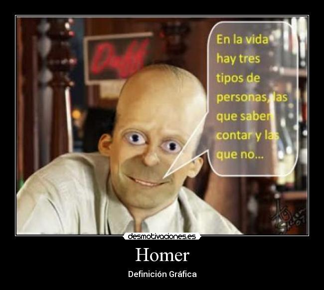 Homer - Definición Gráfica