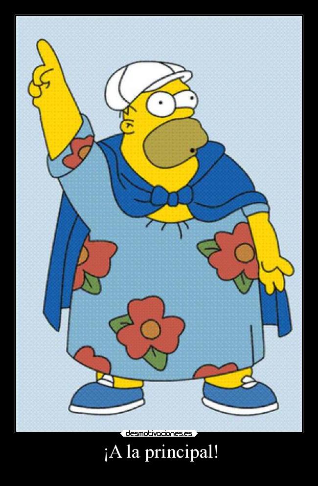 ¡A la principal! - 