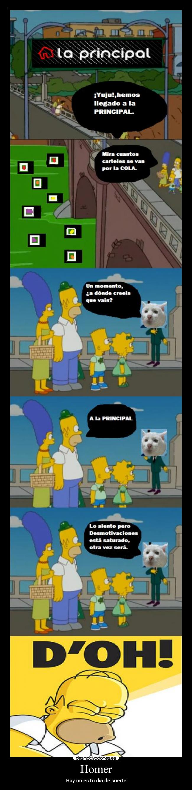 Homer - Hoy no es tu día de suerte