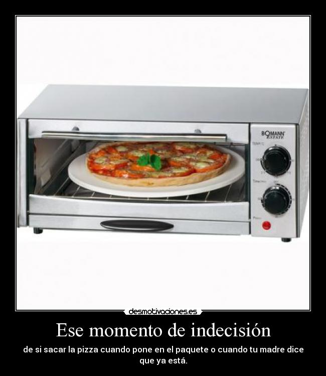 Ese momento de indecisión - 