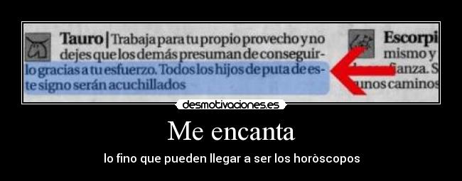Me encanta -