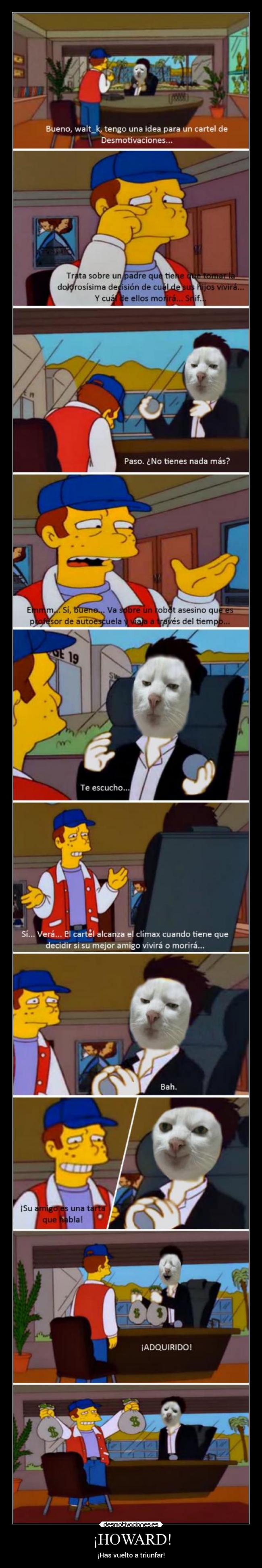 carteles howard desmotivaciones