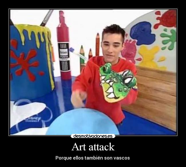 Art attack - Porque ellos también son vascos