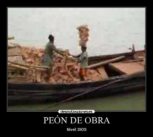 PEÓN DE OBRA - 
