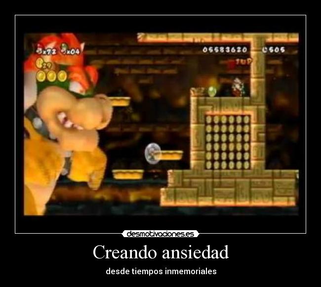 Creando ansiedad - desde tiempos inmemoriales