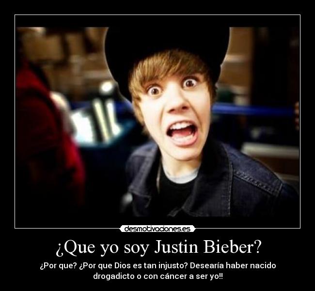 carteles justin bieber desmotivaciones