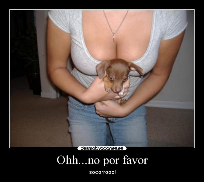 Ohh...no por favor - socorrooo!