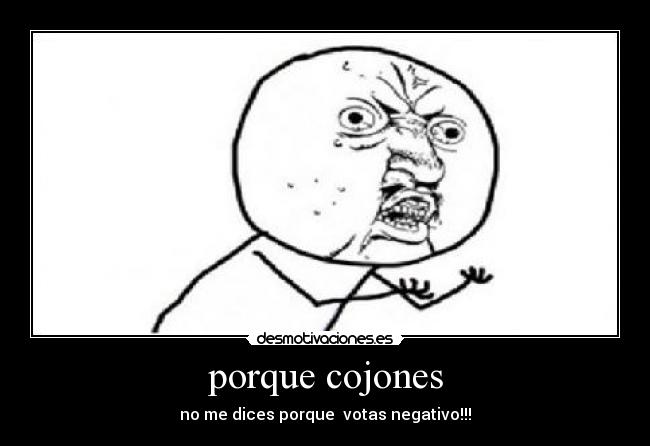 porque cojones - 