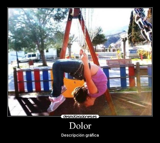Dolor - Descripción gráfica