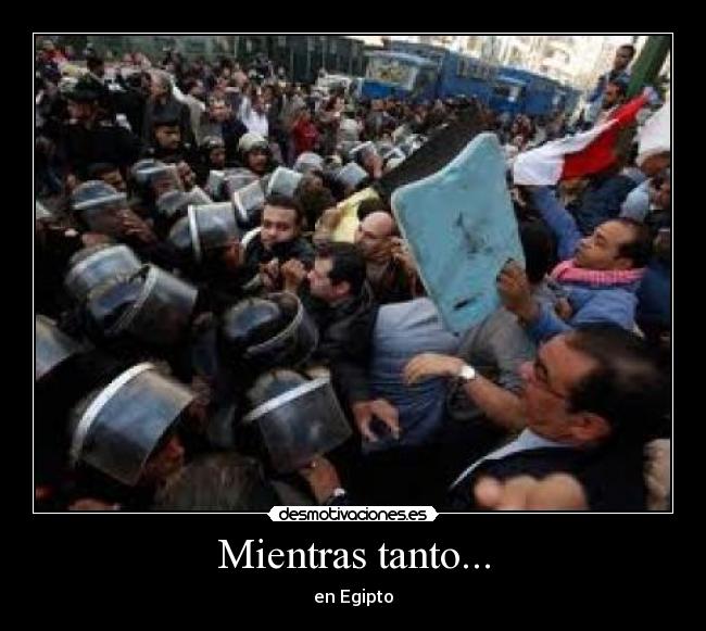 Mientras tanto... - en Egipto