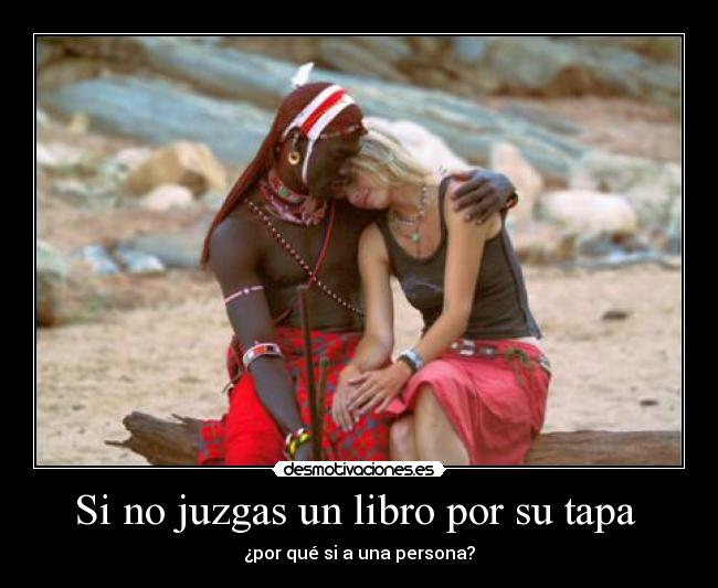 Si no juzgas un libro por su tapa -