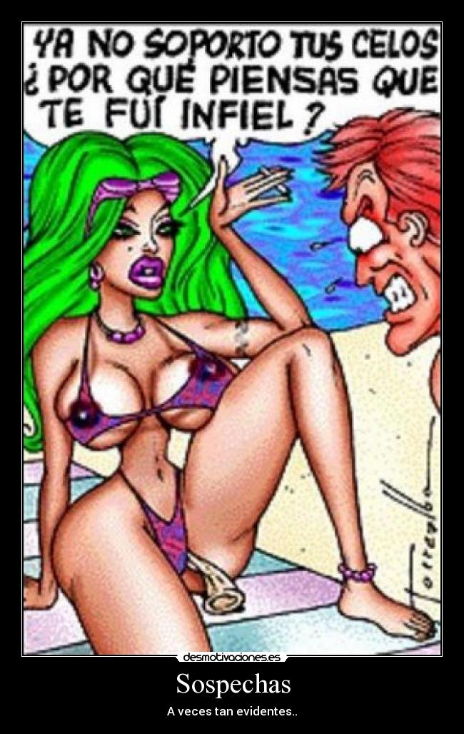 Sospechas - A veces tan evidentes..
