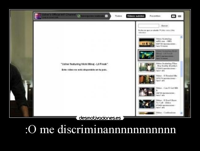 carteles usher desmotivaciones