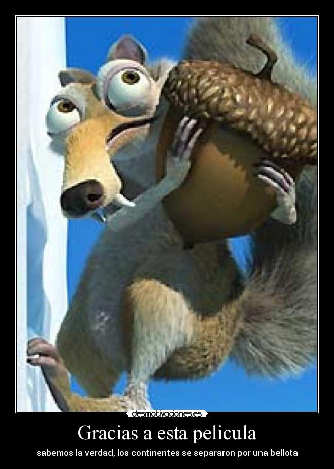 Gracias a esta pelicula -