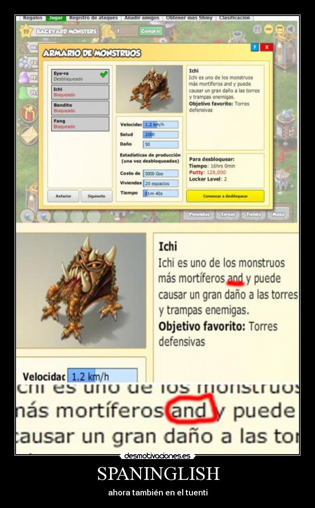 SPANINGLISH - ahora también en el tuenti
