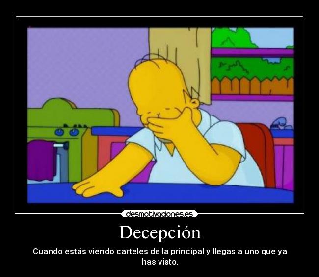 Decepción - 