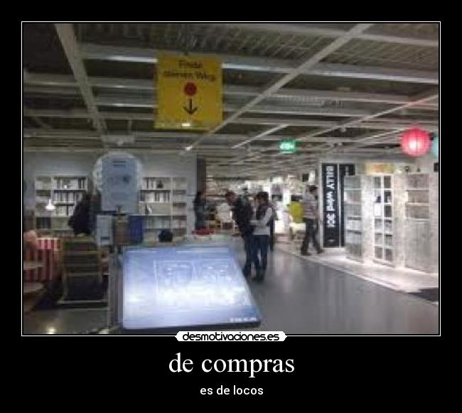 de compras -