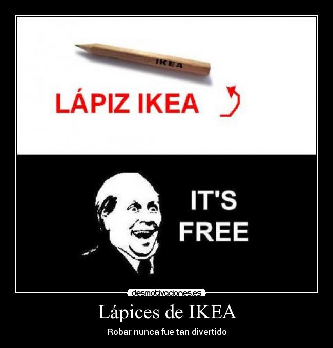 Lápices de IKEA - 