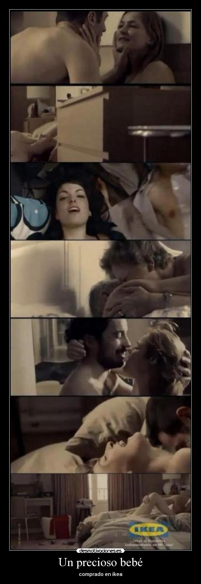 Un precioso bebé - comprado en ikea