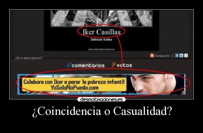 ¿Coincidencia o Casualidad? - 